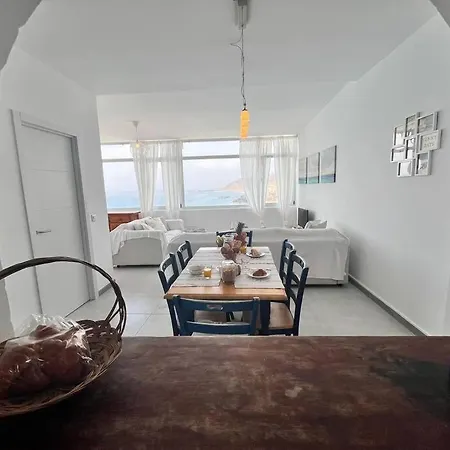 Apartamento Canteras, La Puntilla, Casa De Playa Sobre El Mar *